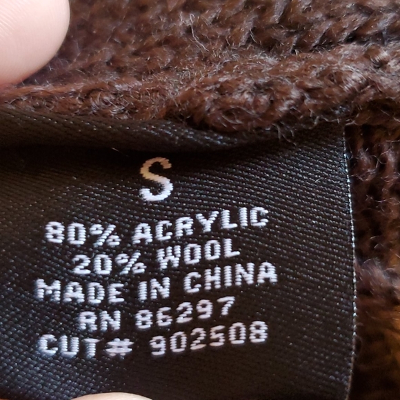 NWT Vertigo Wool Blend Long Cardigan Sweater - Picture 11 of 11